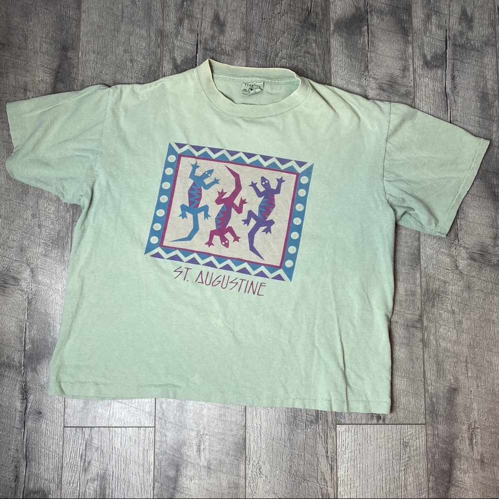 Vintage single stitch St. Augustine tee large